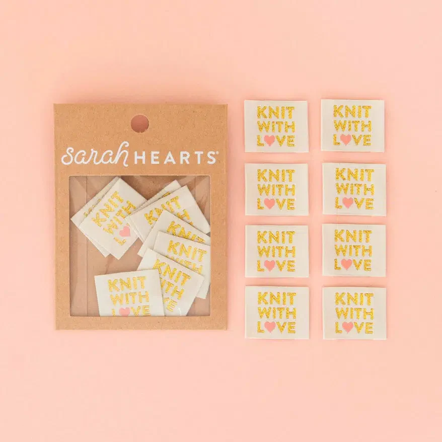 Knit with Love Sew-in Labels - Image 2