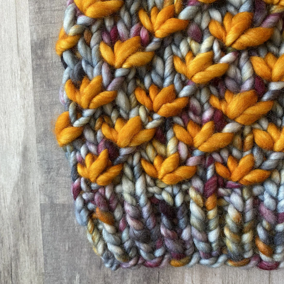Knitting - Lotus Flower Beanie - Image 2