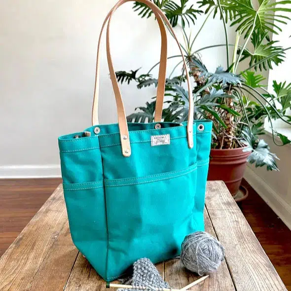 Knitting Project Bag - Teal (Limited)