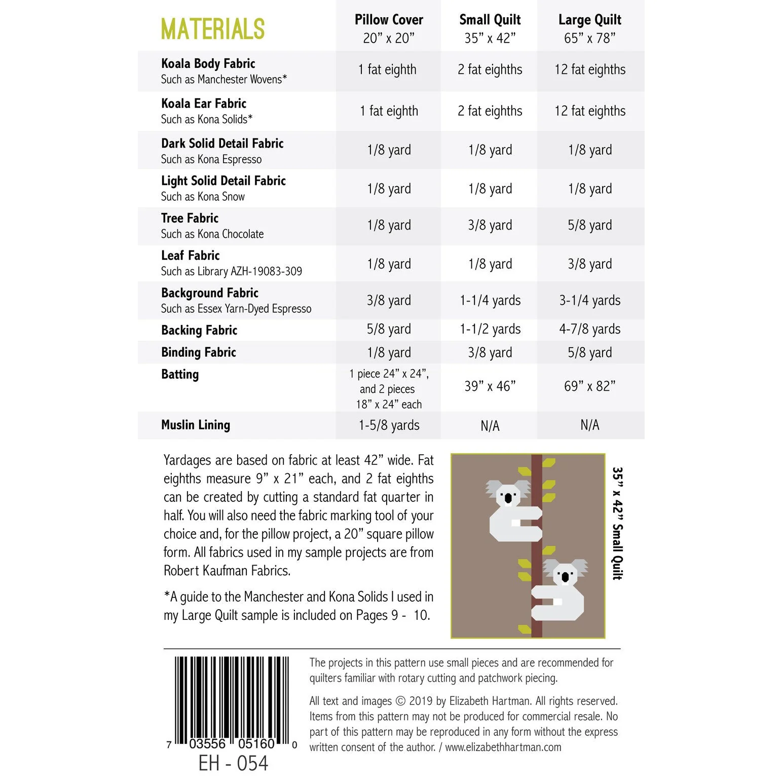 Koalas Quilt Pattern - Image 3