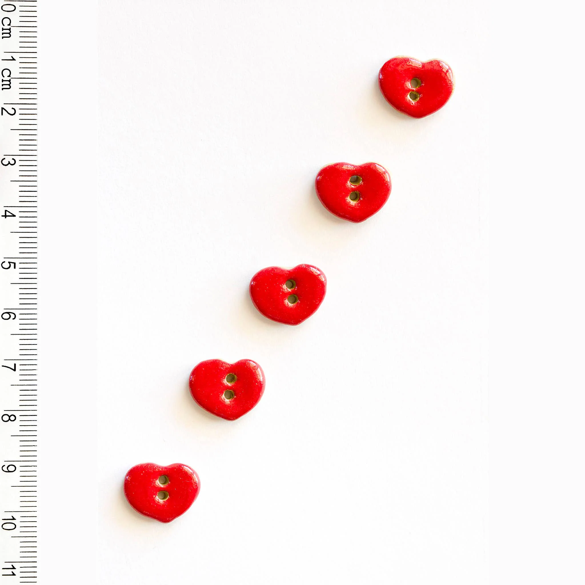 Red Heart Buttons
