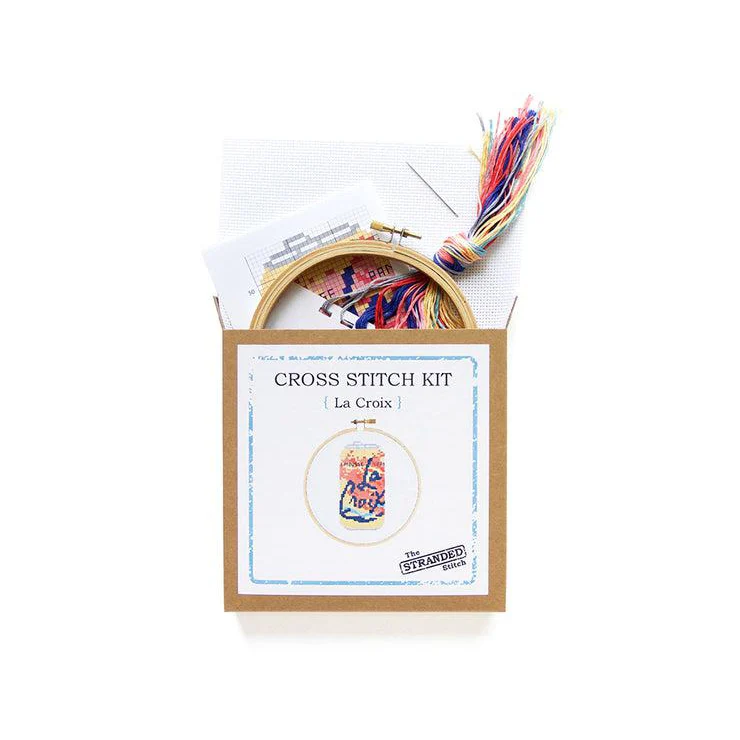 La Croix DIY Cross Stitch Kit - Image 2