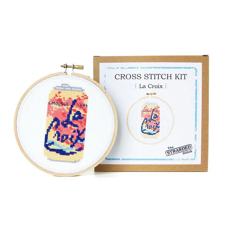 La Croix DIY Cross Stitch Kit - Image 3