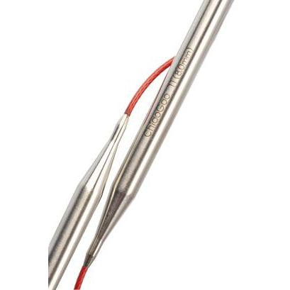 Red Lace SS 24" Circular Knitting Needles - Image 3