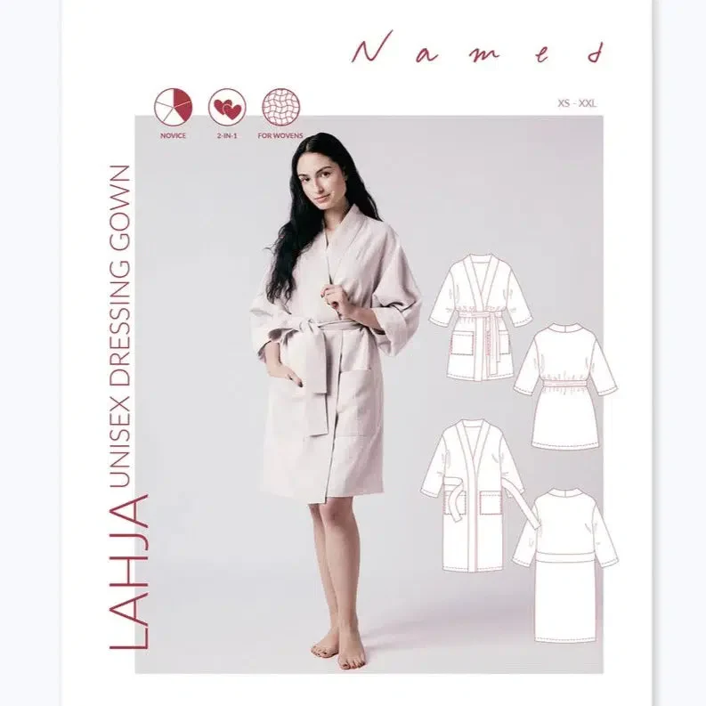 Lahja Dressing Gown Pattern - Image 10