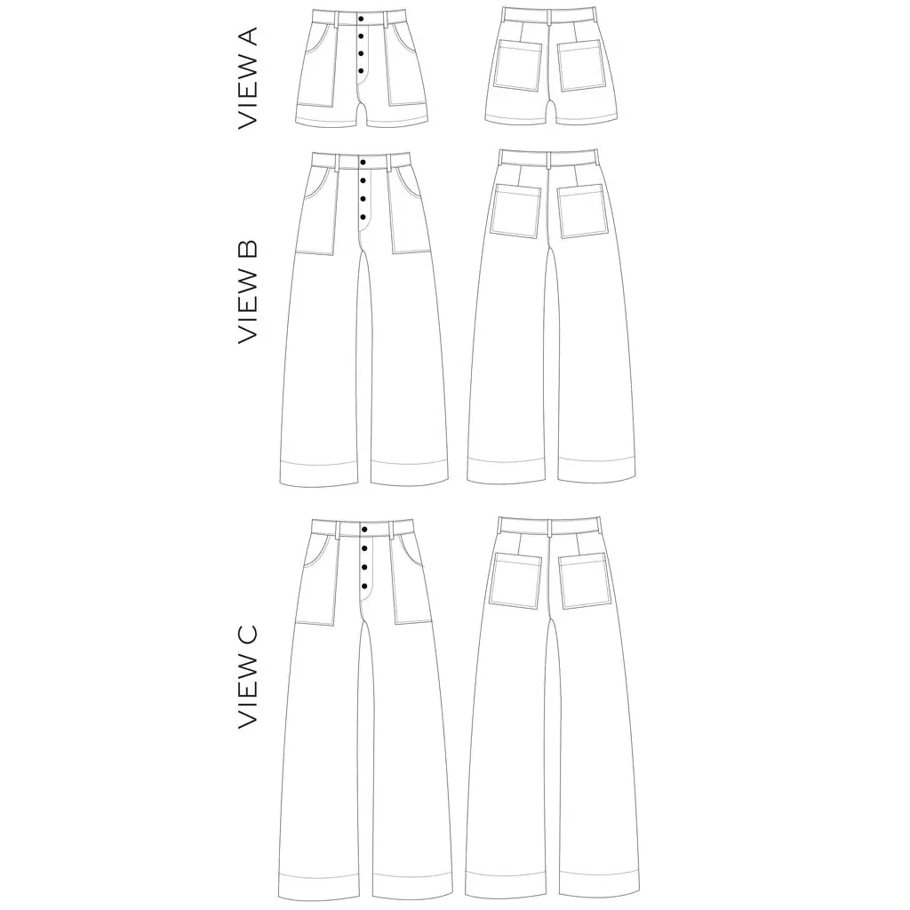 Lander Pant & Short Pattern - Image 5