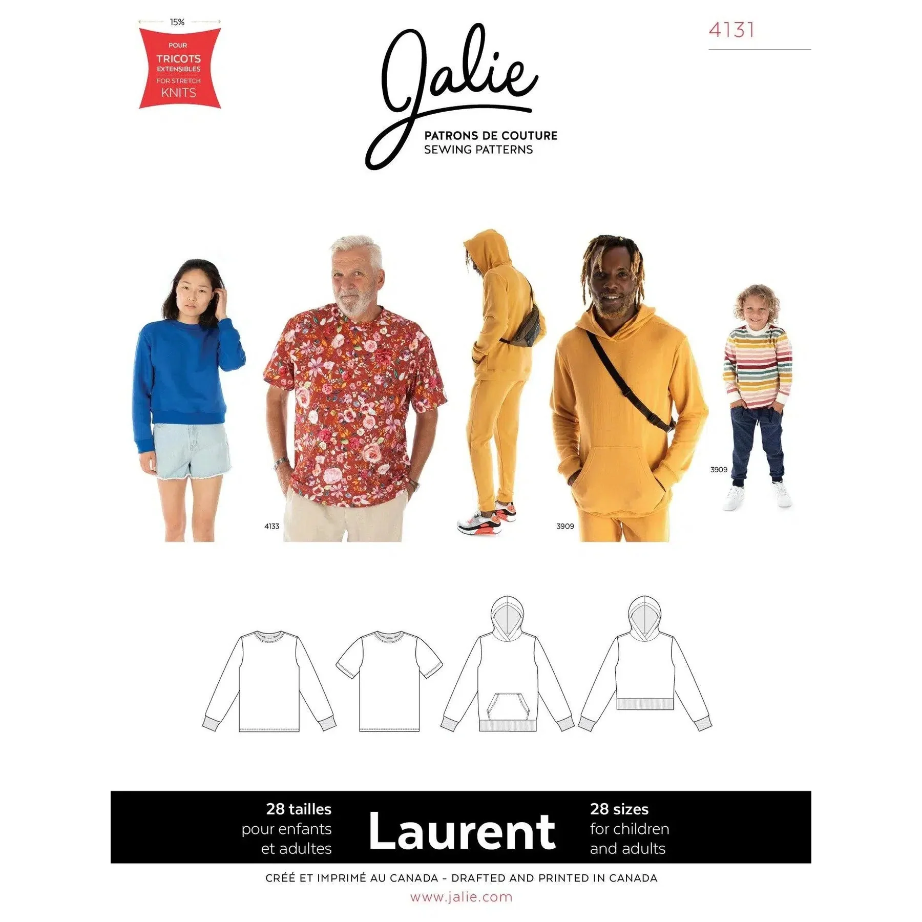 Laurent Shirt & Hoodie Pattern - Image 8