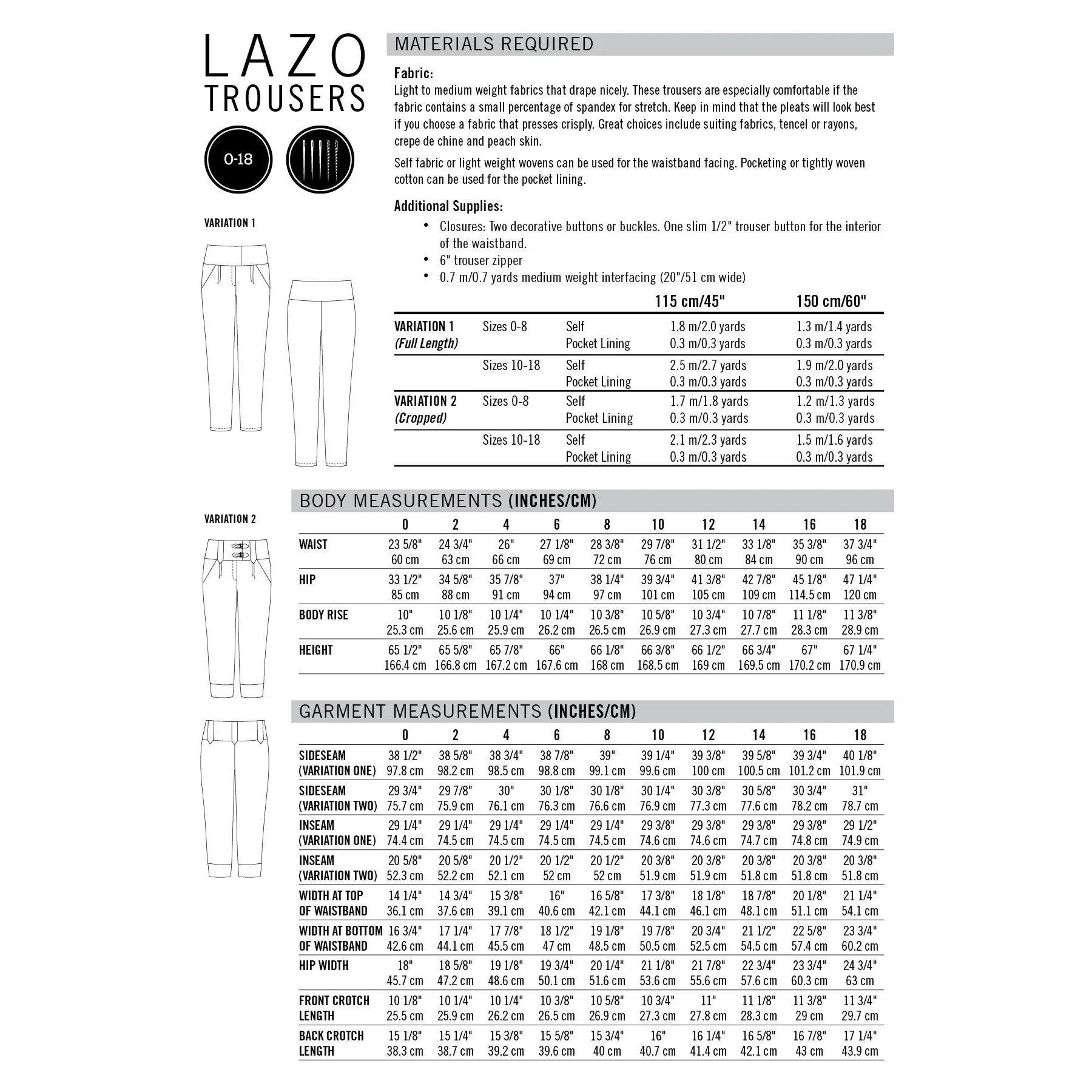Lazo Trousers Pattern - PDF DOWNLOAD - Image 6