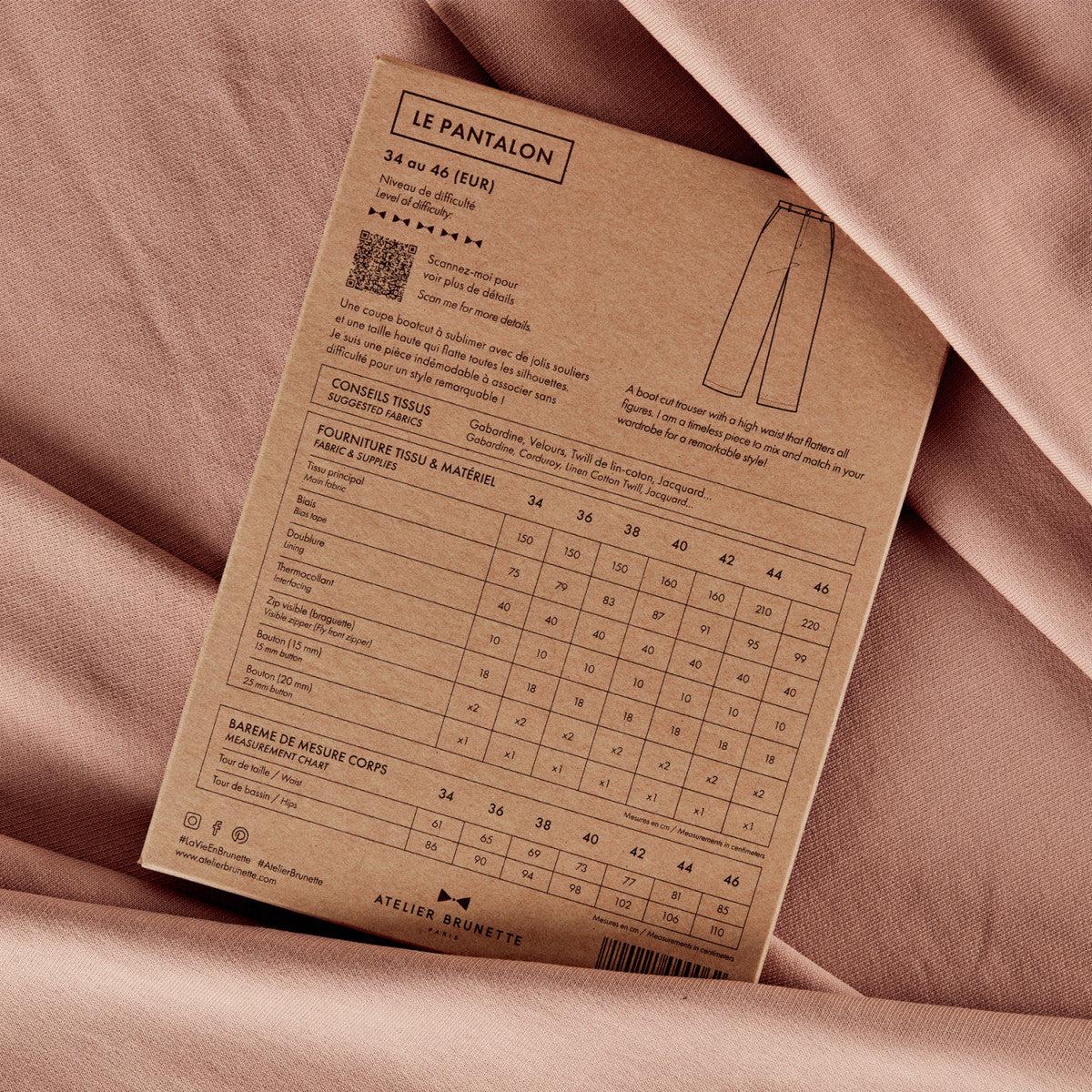 LE Pantalon Trouser Pattern - Image 3