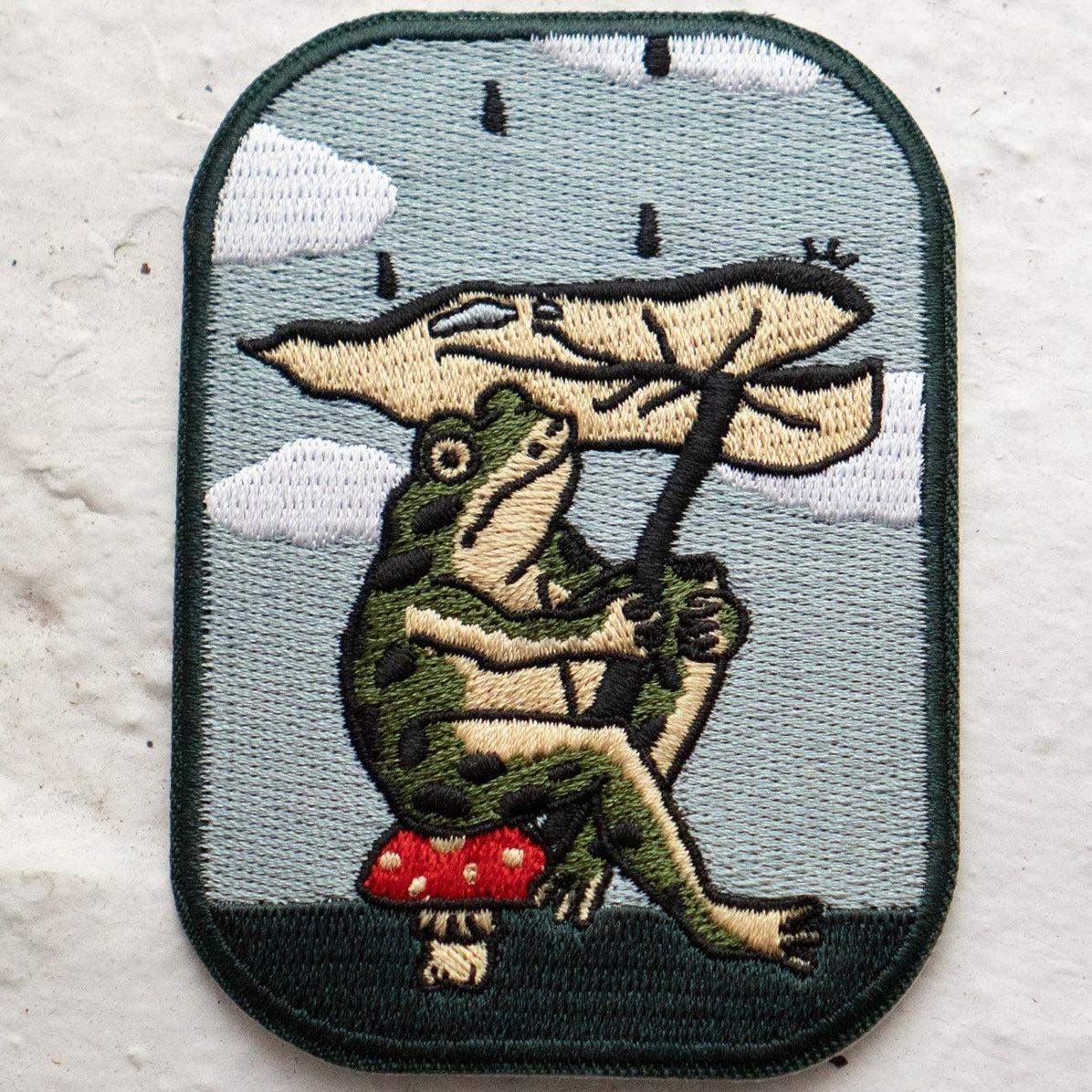 Leaf Umbrella Peel & Stick Patch