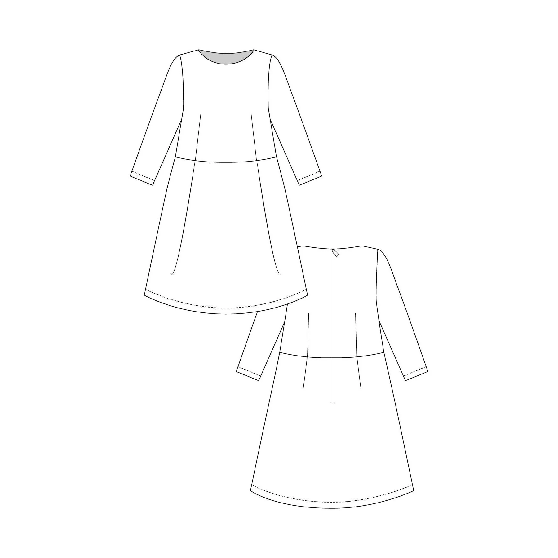LEXI A-Line Dress Pattern - PDF DOWNLOAD - Image 3