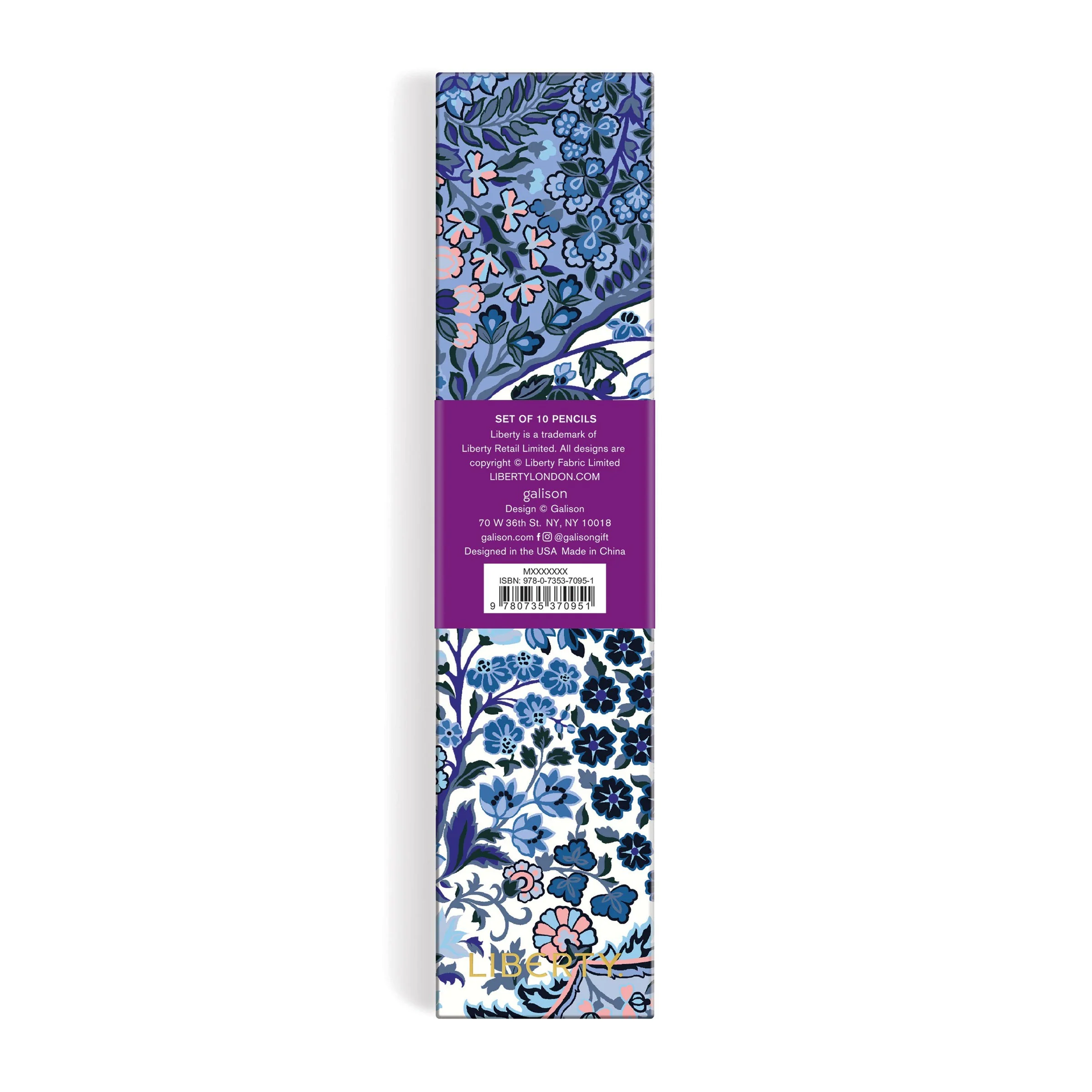 Liberty Tanjore Gardens Pencil Set - Image 3