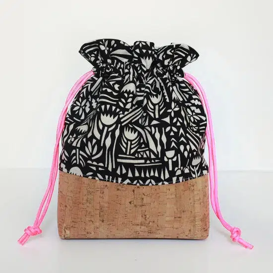 Lined Drawstring Bag Expansion Pattern - Image 2