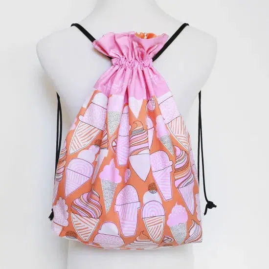 Lined Drawstring Bag Expansion Pattern - Image 5