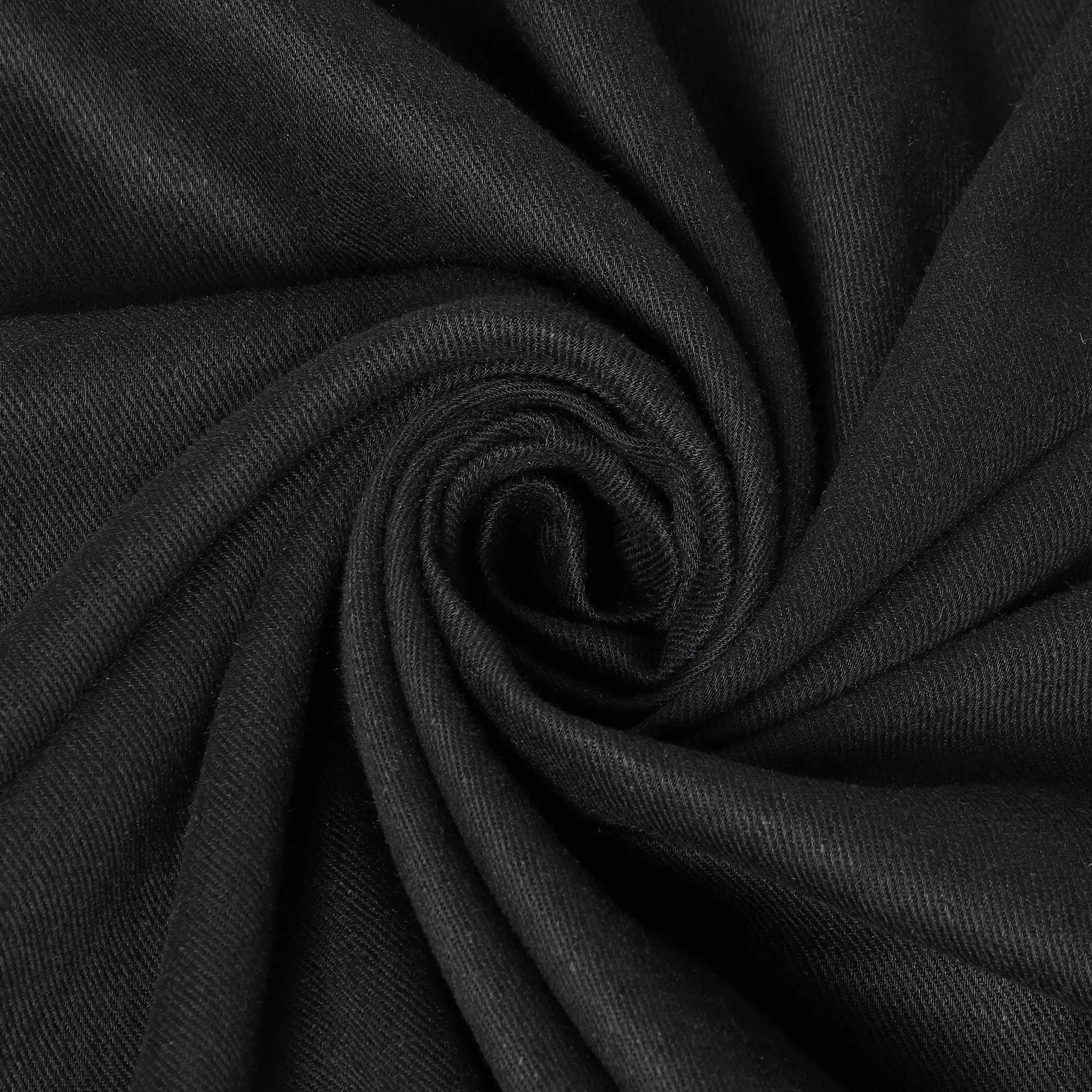 Livaeco™ Linen Viscose Twill - Black