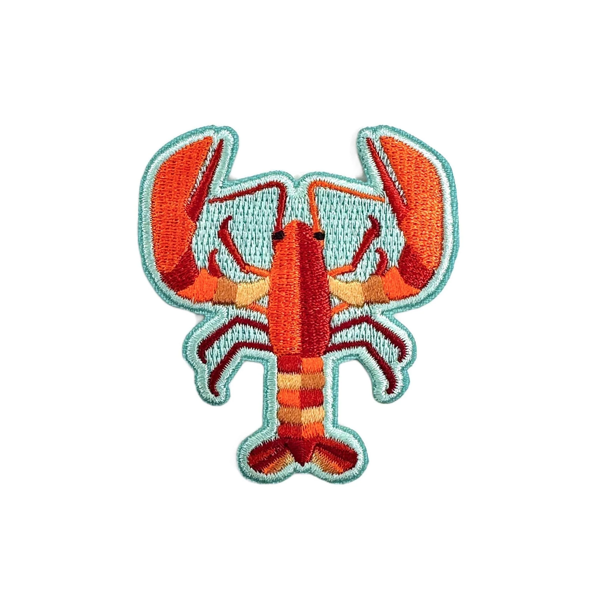 Lobster Iron-On Patch