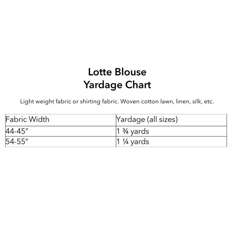 Lotte Blouse Pattern - PDF DOWNLOAD - Image 5