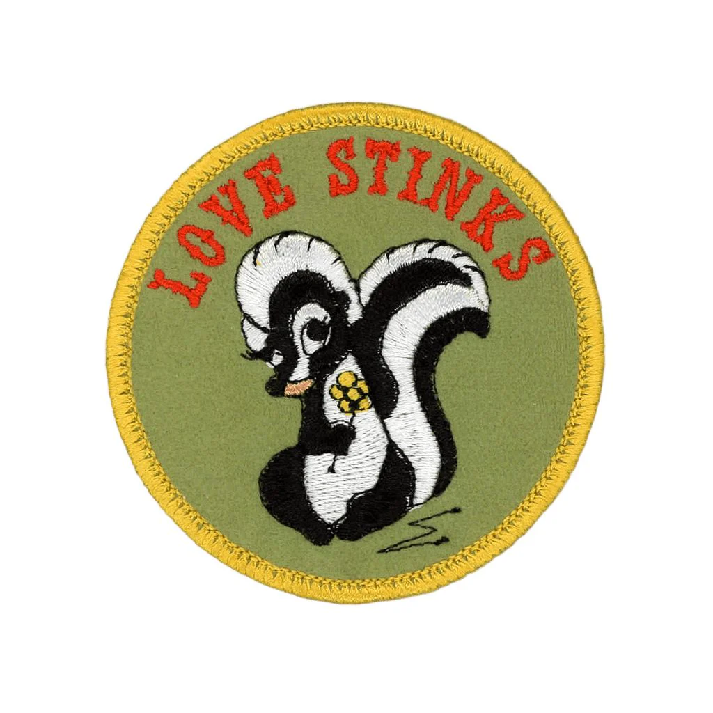 Love Stinks Iron-On Patch