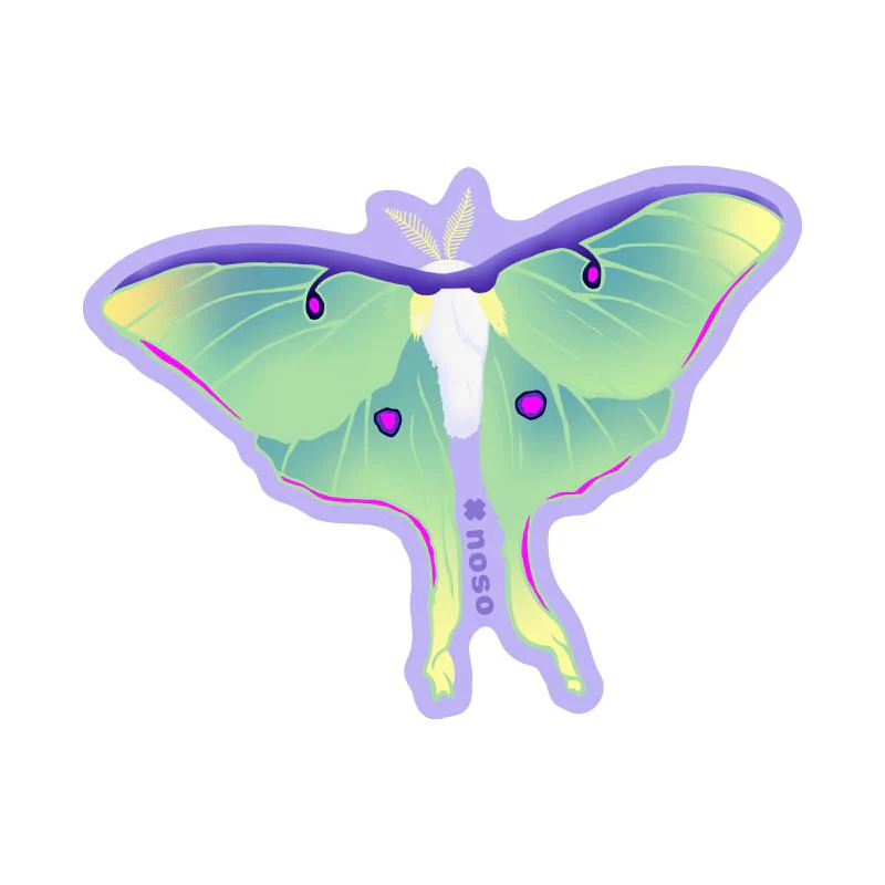 Luna Moth Adhesive Patch