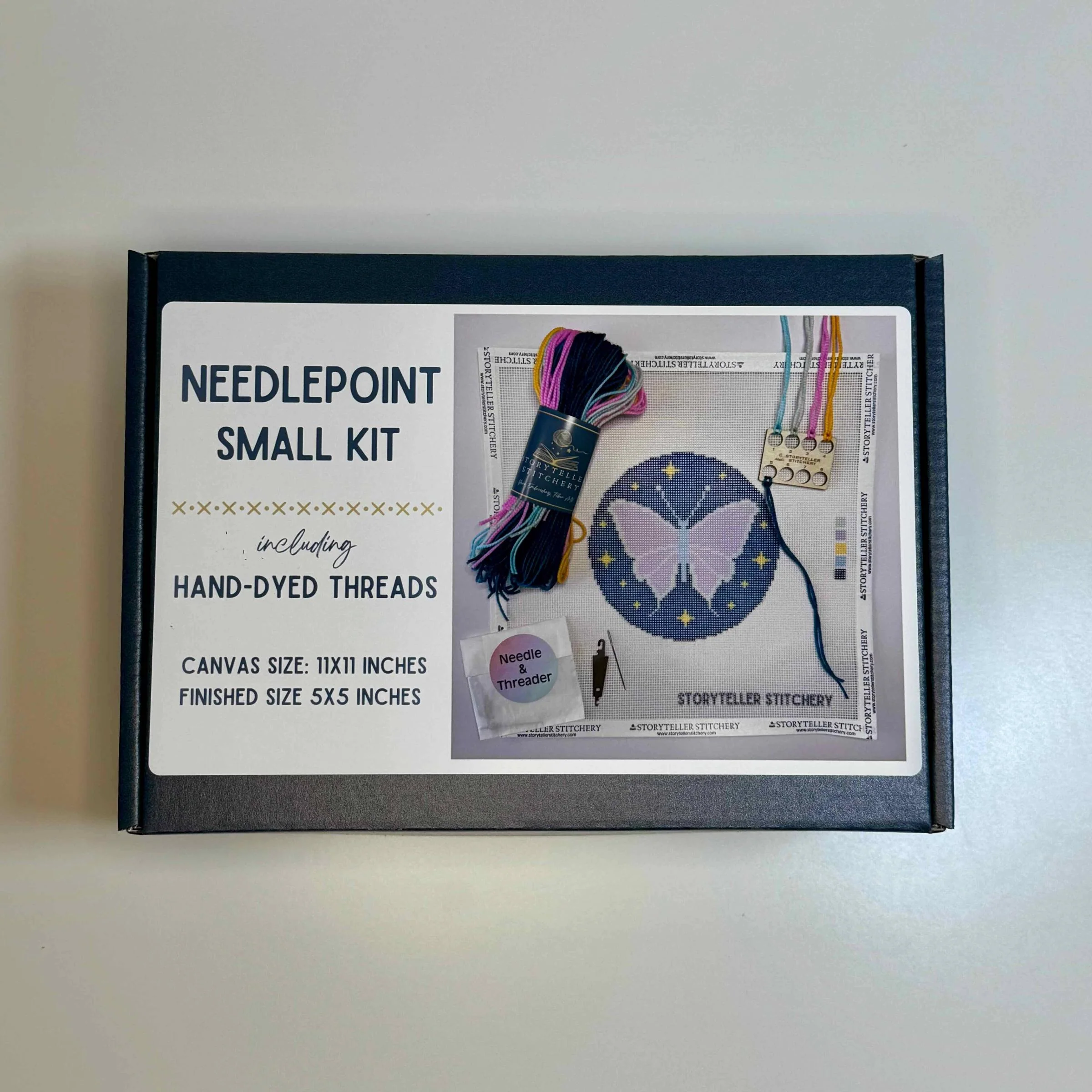 Lunar Moth Needlepoint Kit - Image 3