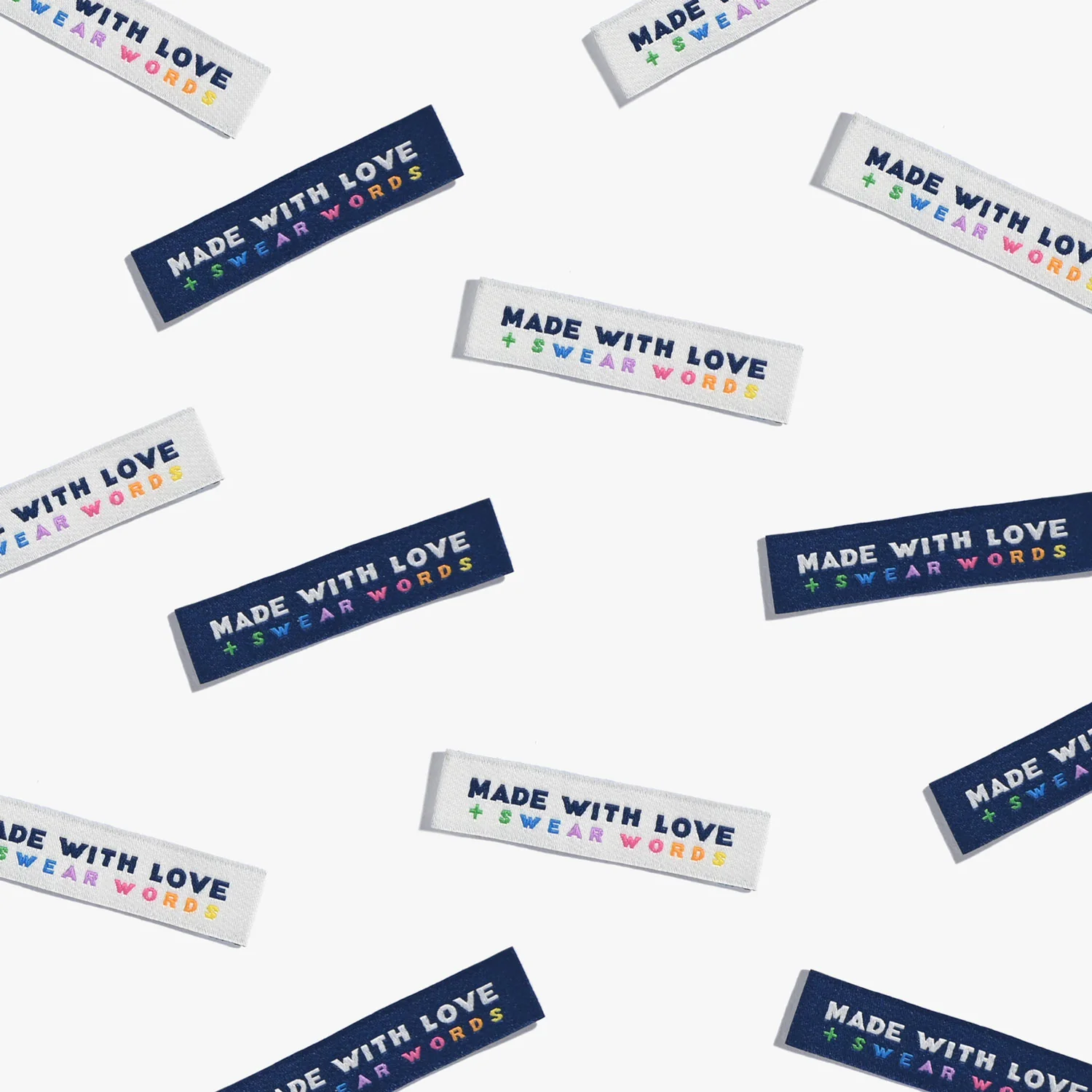 Made with Love & Swear Words Sew-in Labels