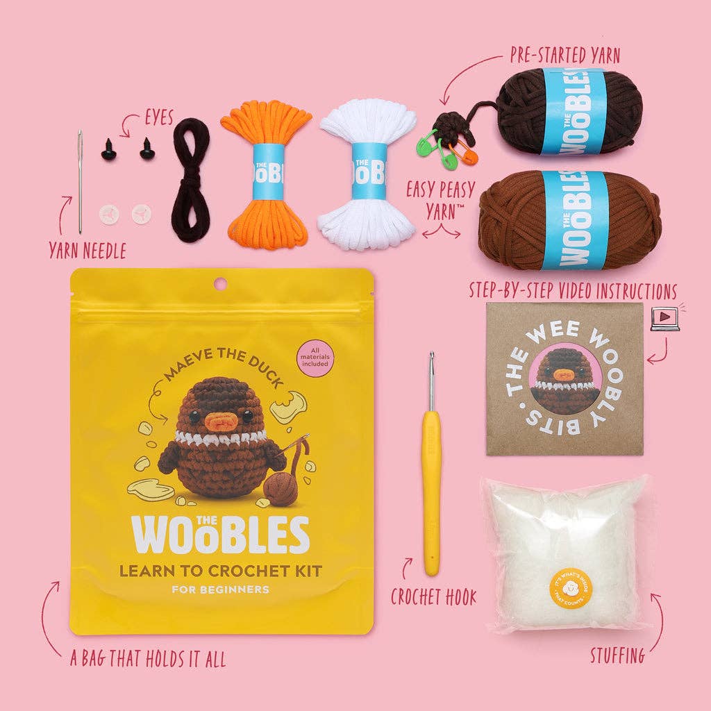 Maeve the Duck Crochet Kit - Image 4