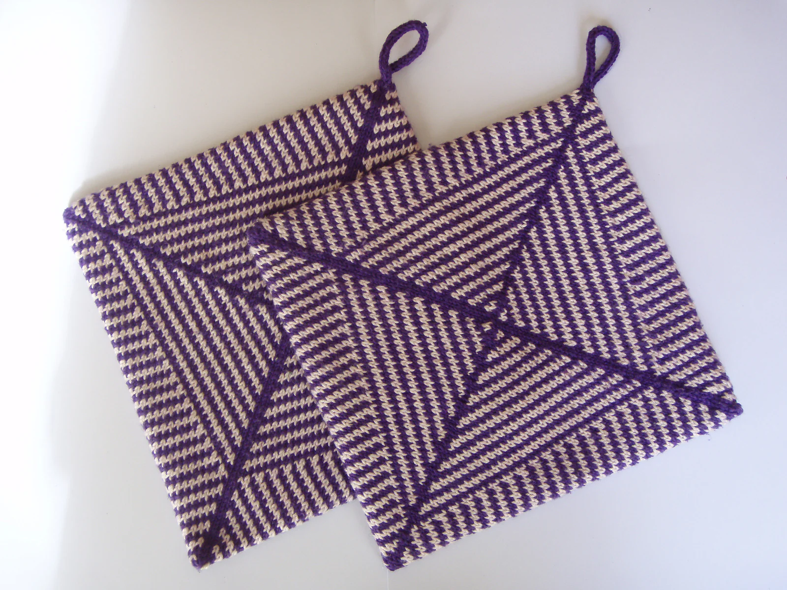 Magic Square Knit Potholder - Image 2