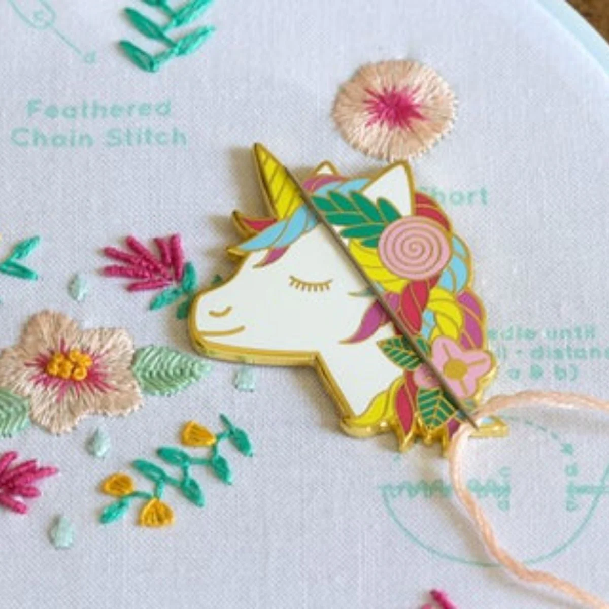 Magnetic Needle Minder - Unicorn - Image 2