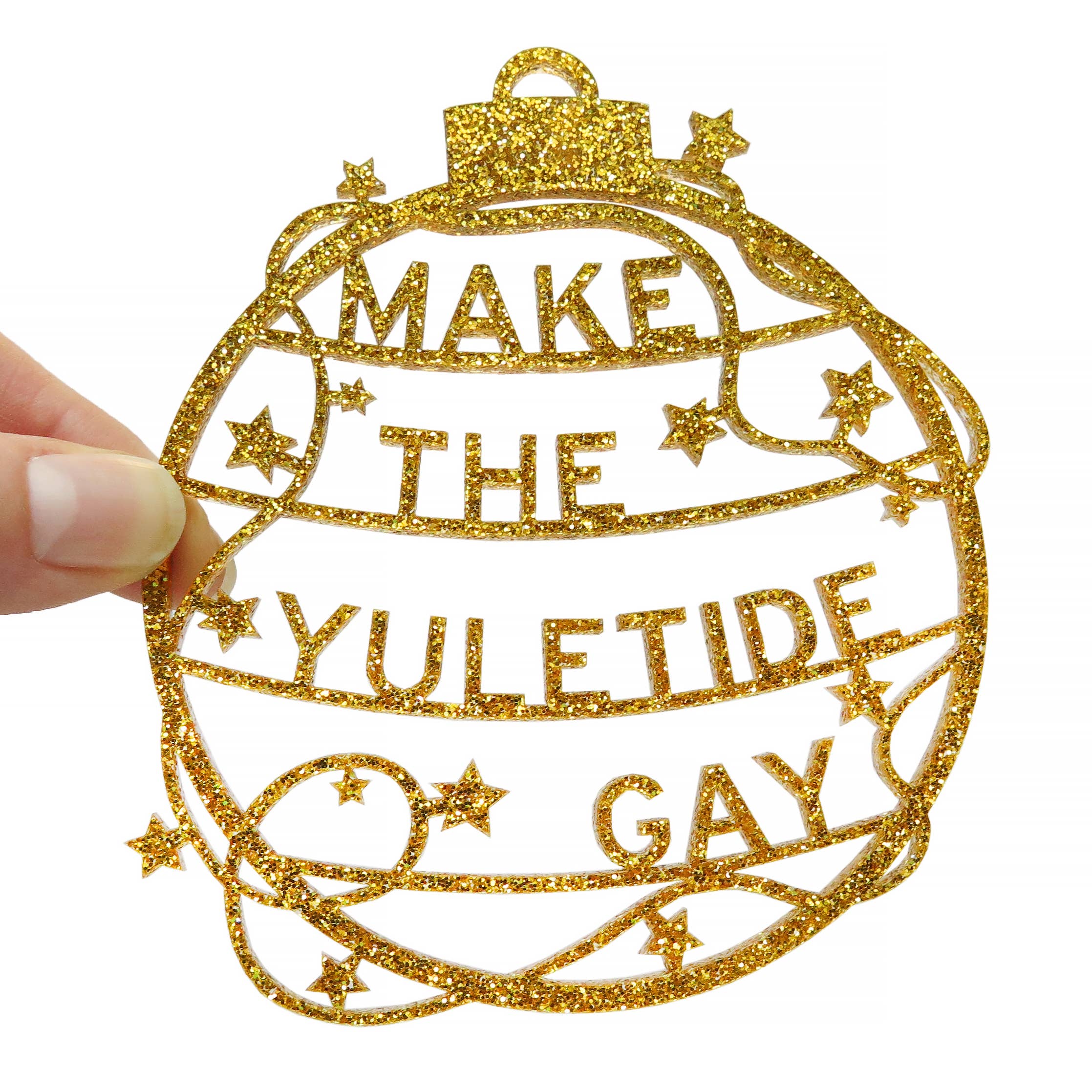 Make The Yuletide Gay Holiday Ornament