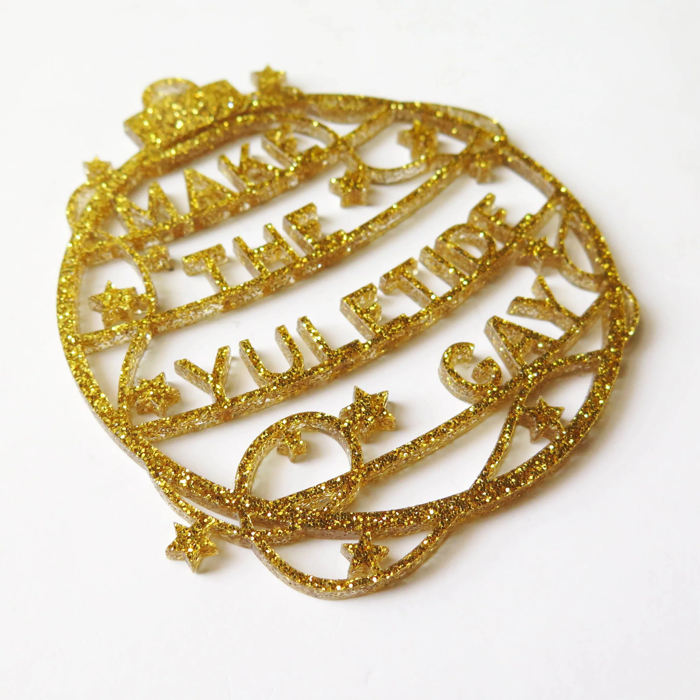 Make The Yuletide Gay Holiday Ornament - Image 2