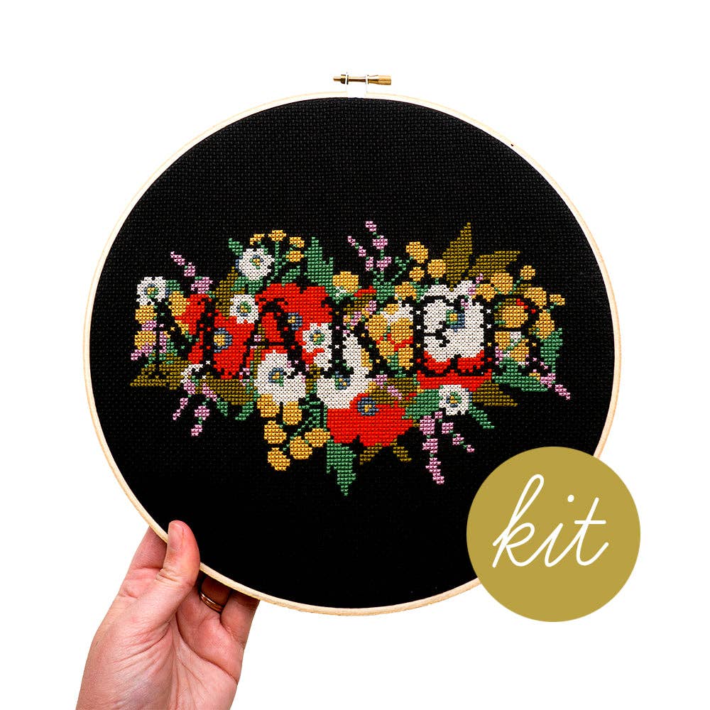 Maker, 10" Cross Stitch Kit