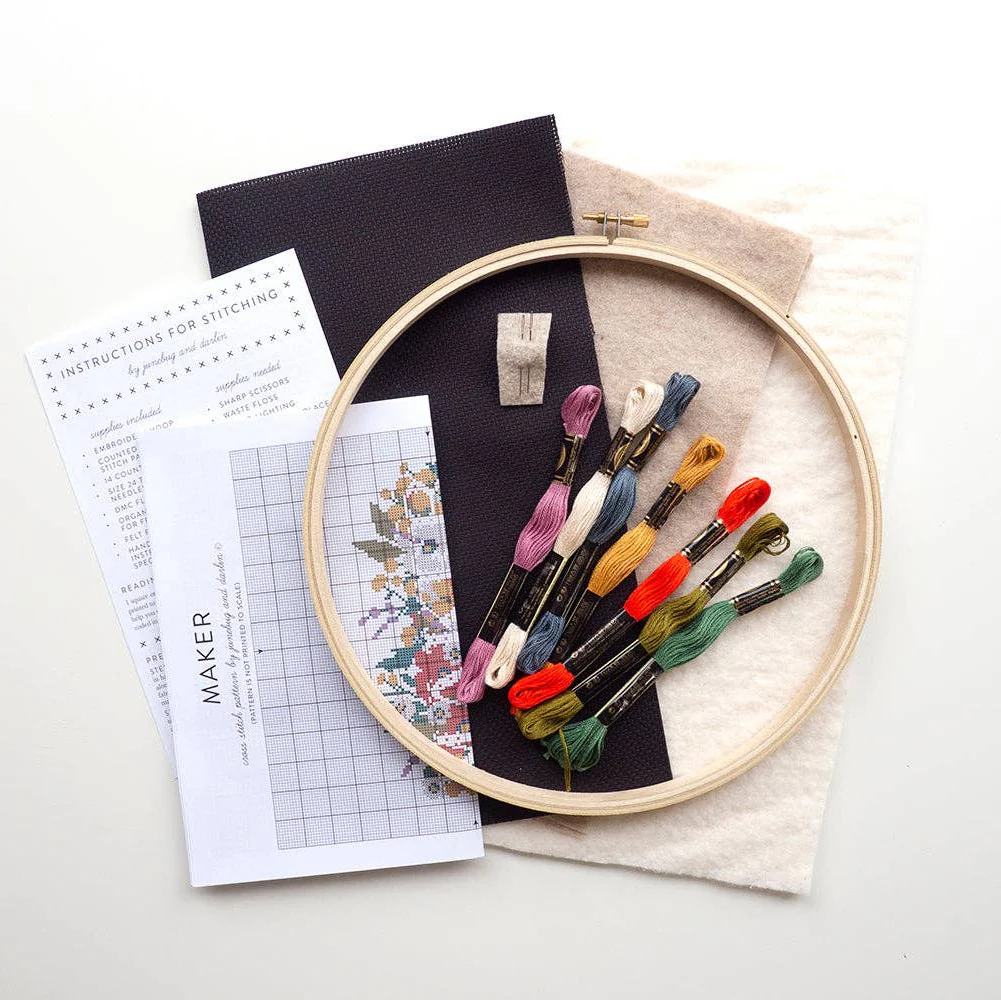 Maker, 10" Cross Stitch Kit - Image 2