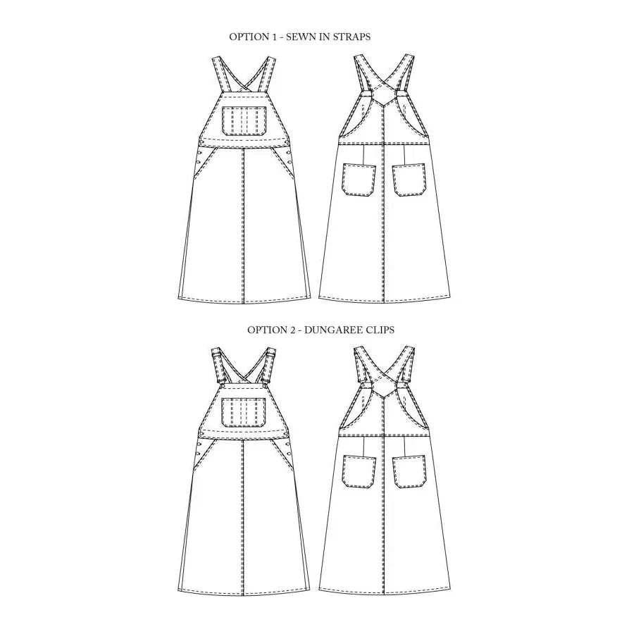Margo Pinafore Dress Pattern - Image 9