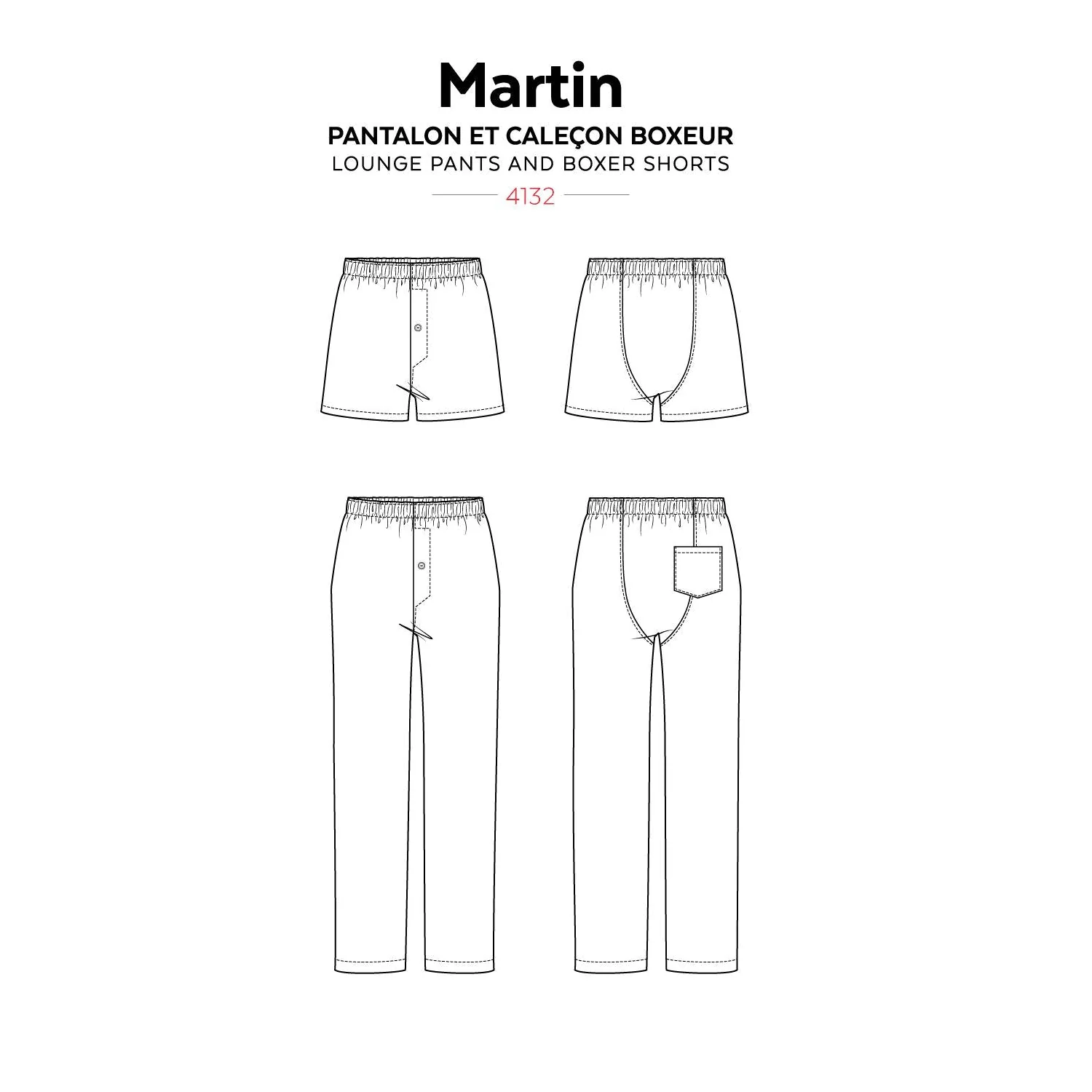 Martin Boxers and Lounge Pants Pattern - Image 6