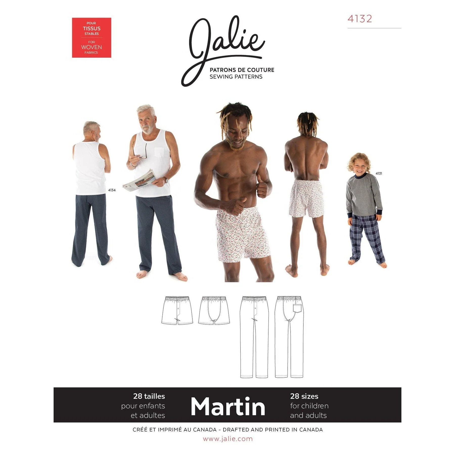 Martin Boxers and Lounge Pants Pattern - Image 7
