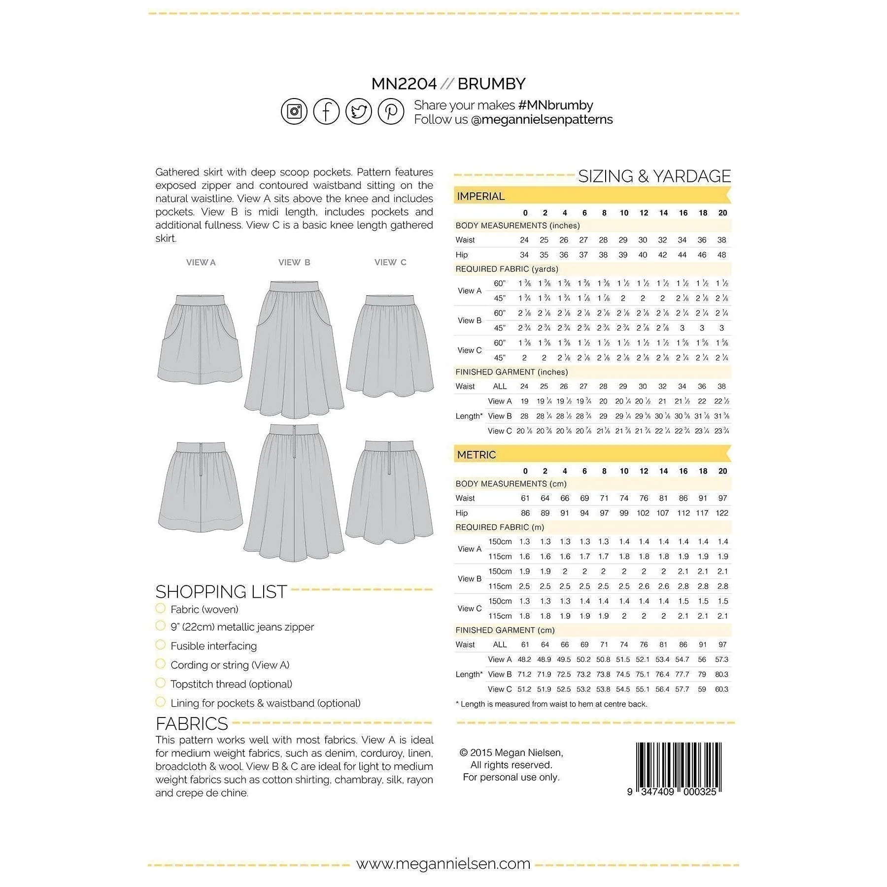 Brumby Skirt Pattern - Image 9