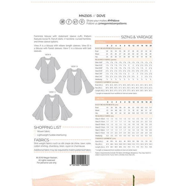 Dove Blouse Pattern - Image 8