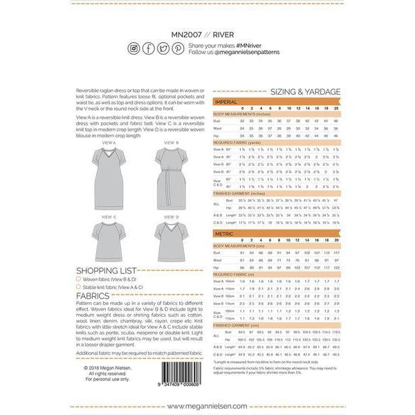 River Shirt & Dress Pattern - Image 11