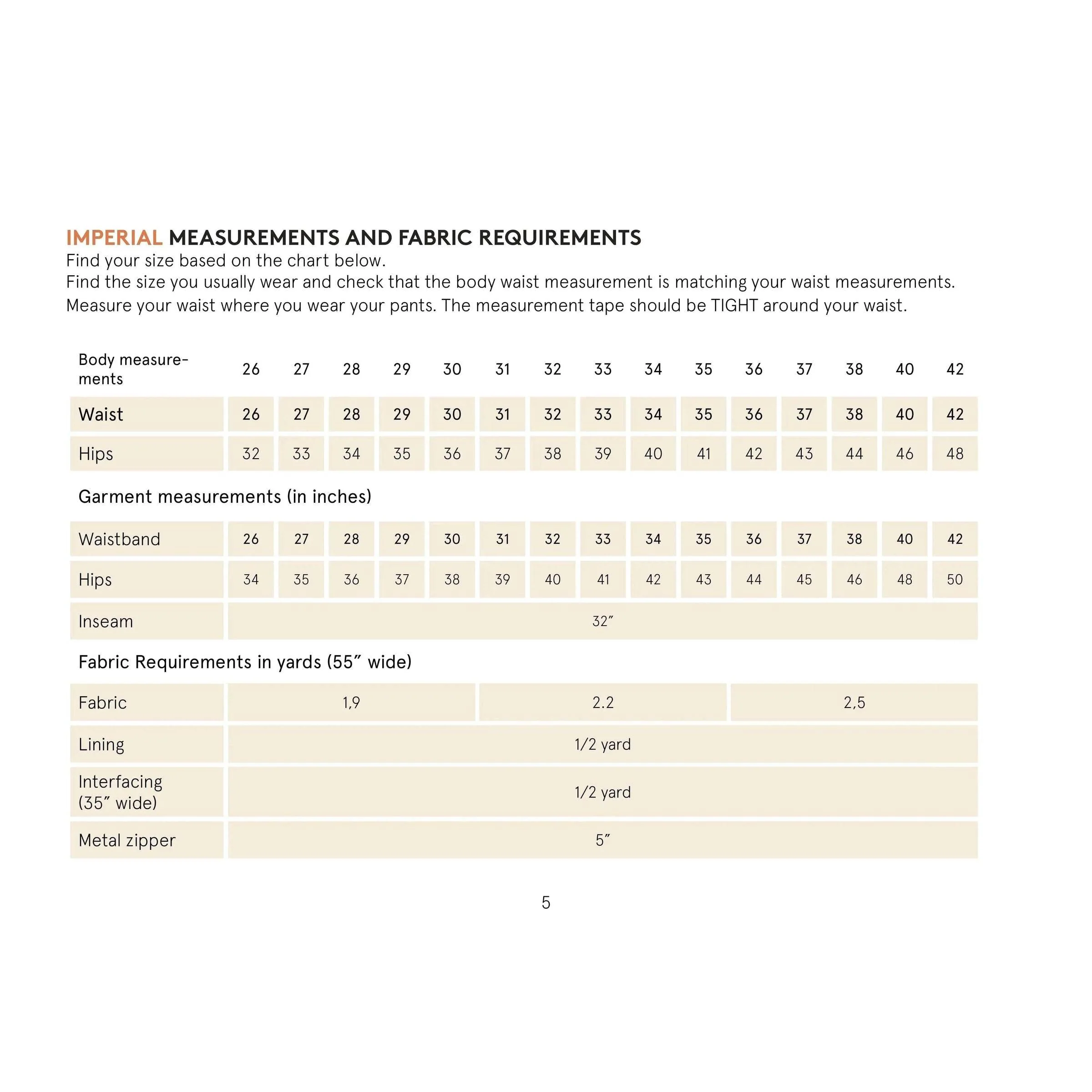 Men's Chino Pants Pattern - PDF DOWNLOAD - Image 4