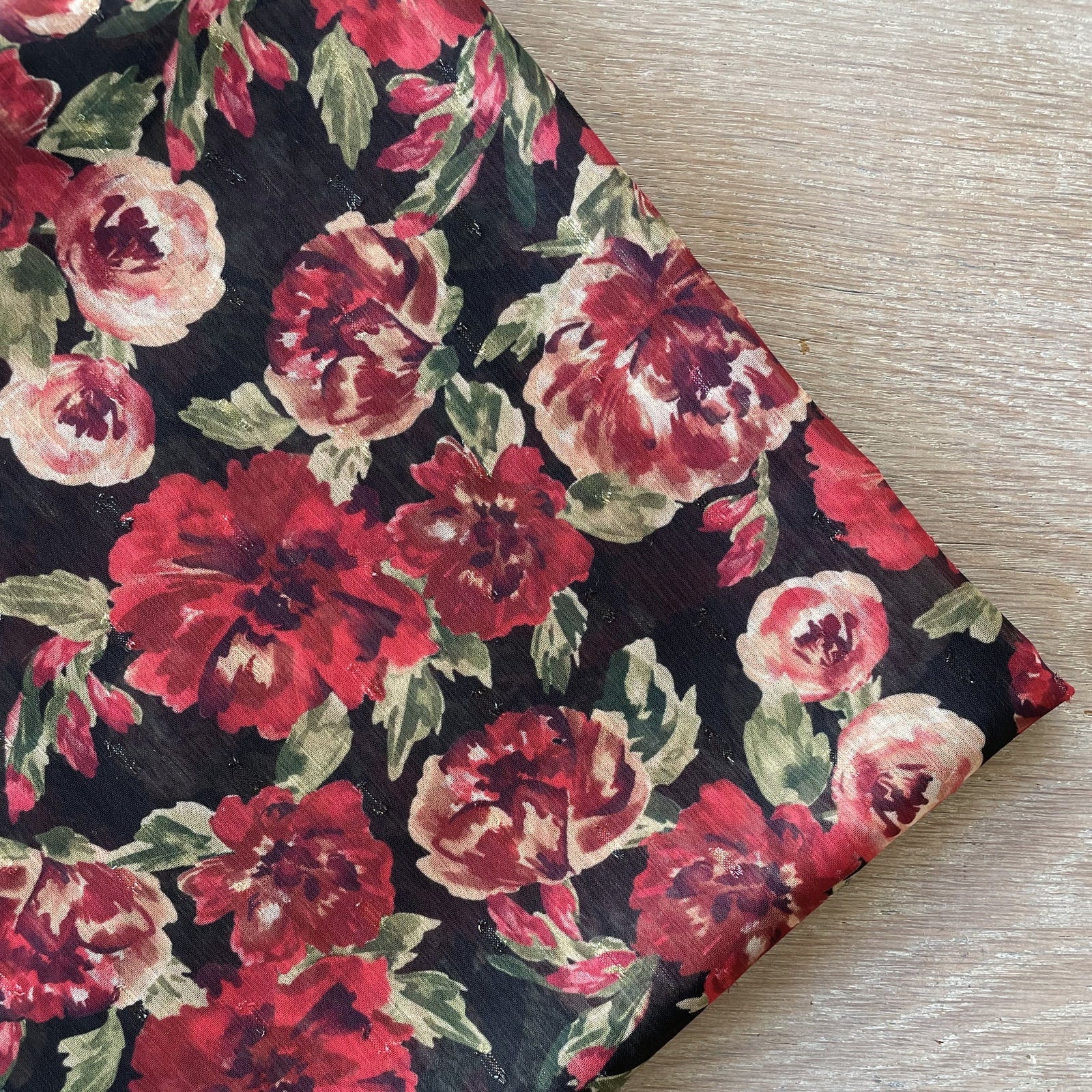 Metallic Embroidered Poly - Paula