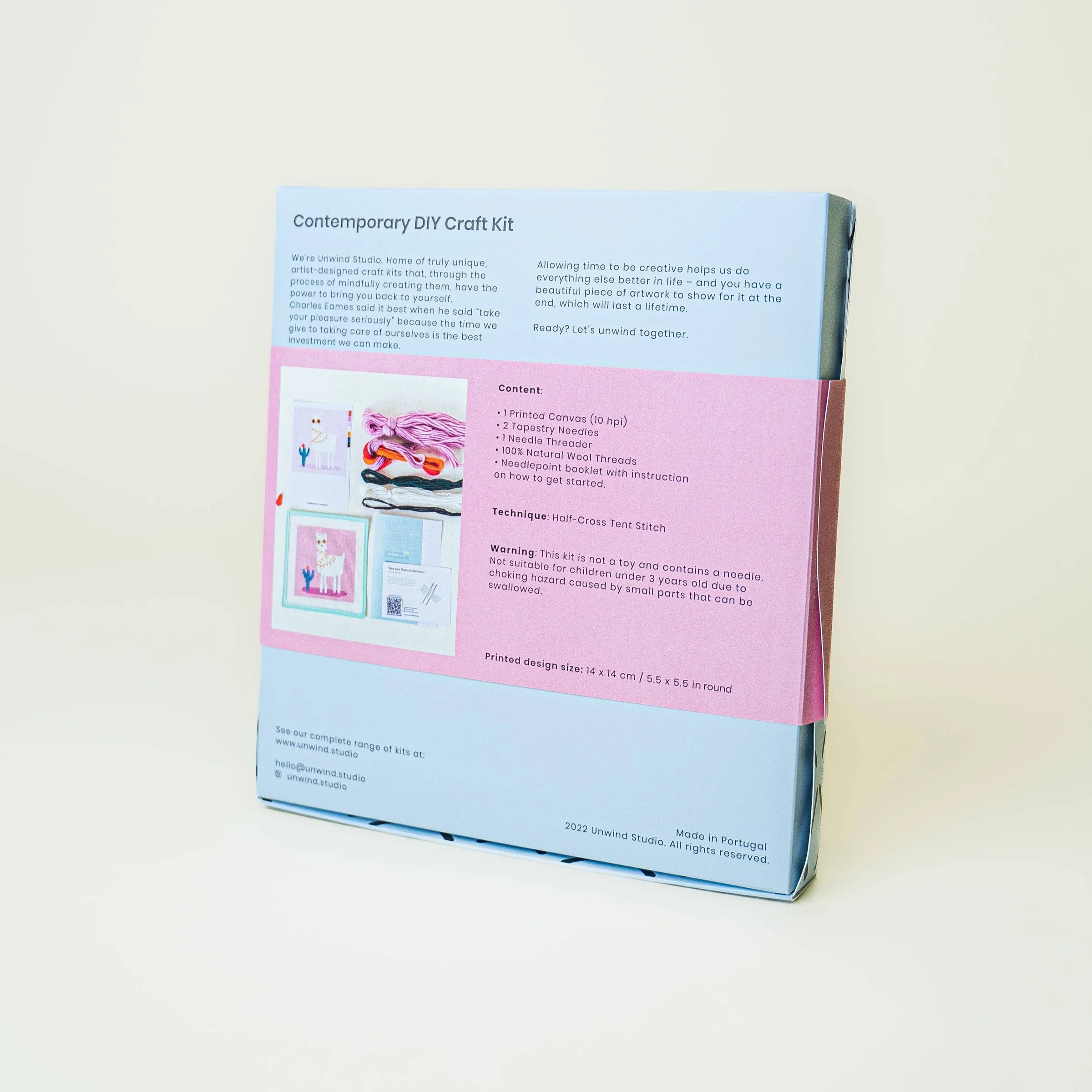 Mickebana Trio Red - Needlepoint Kit for Kids - Image 5