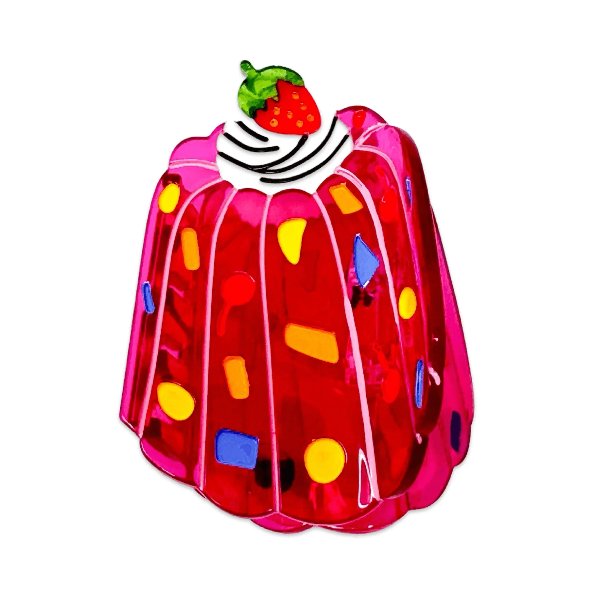 Midi Jello Hair Claw