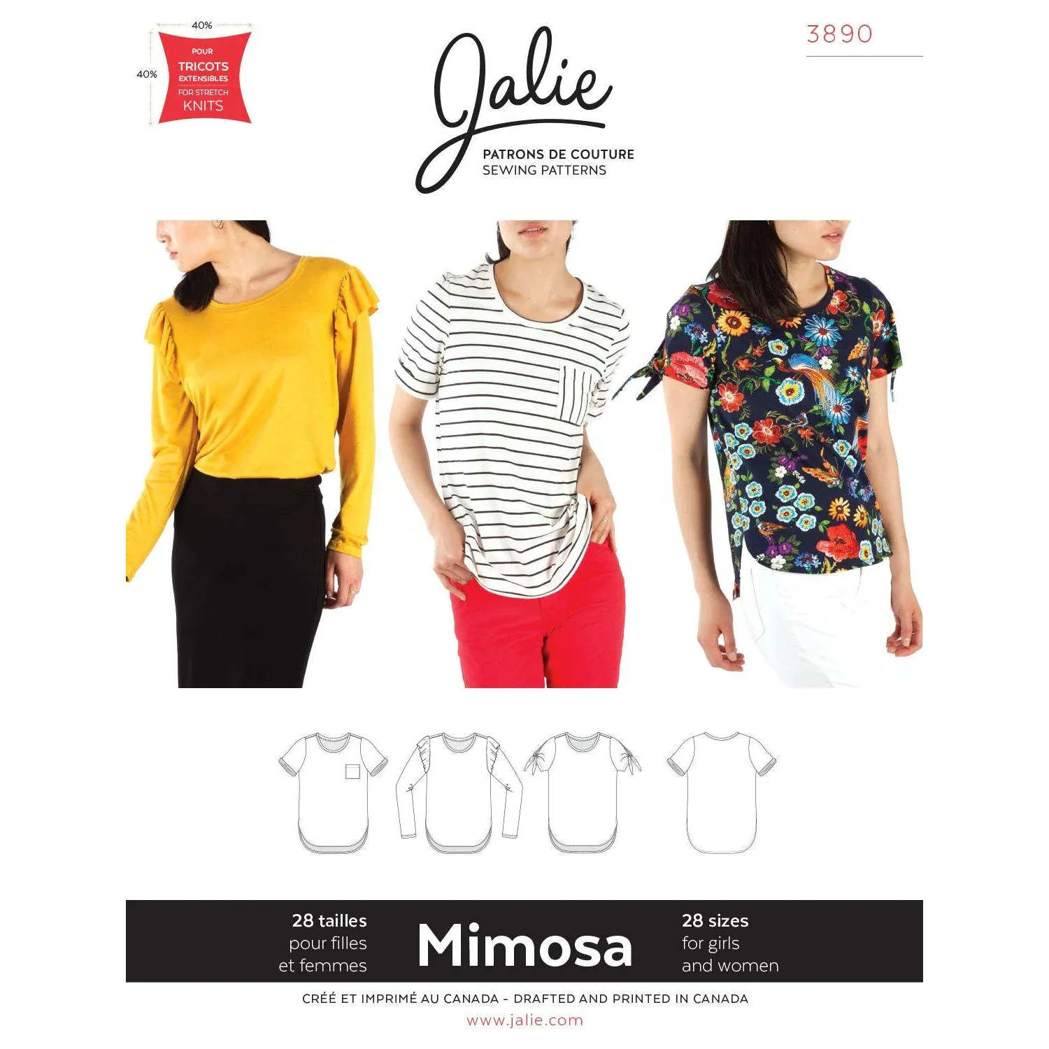 Mimosa Scoop-Neck Top Pattern - Image 5