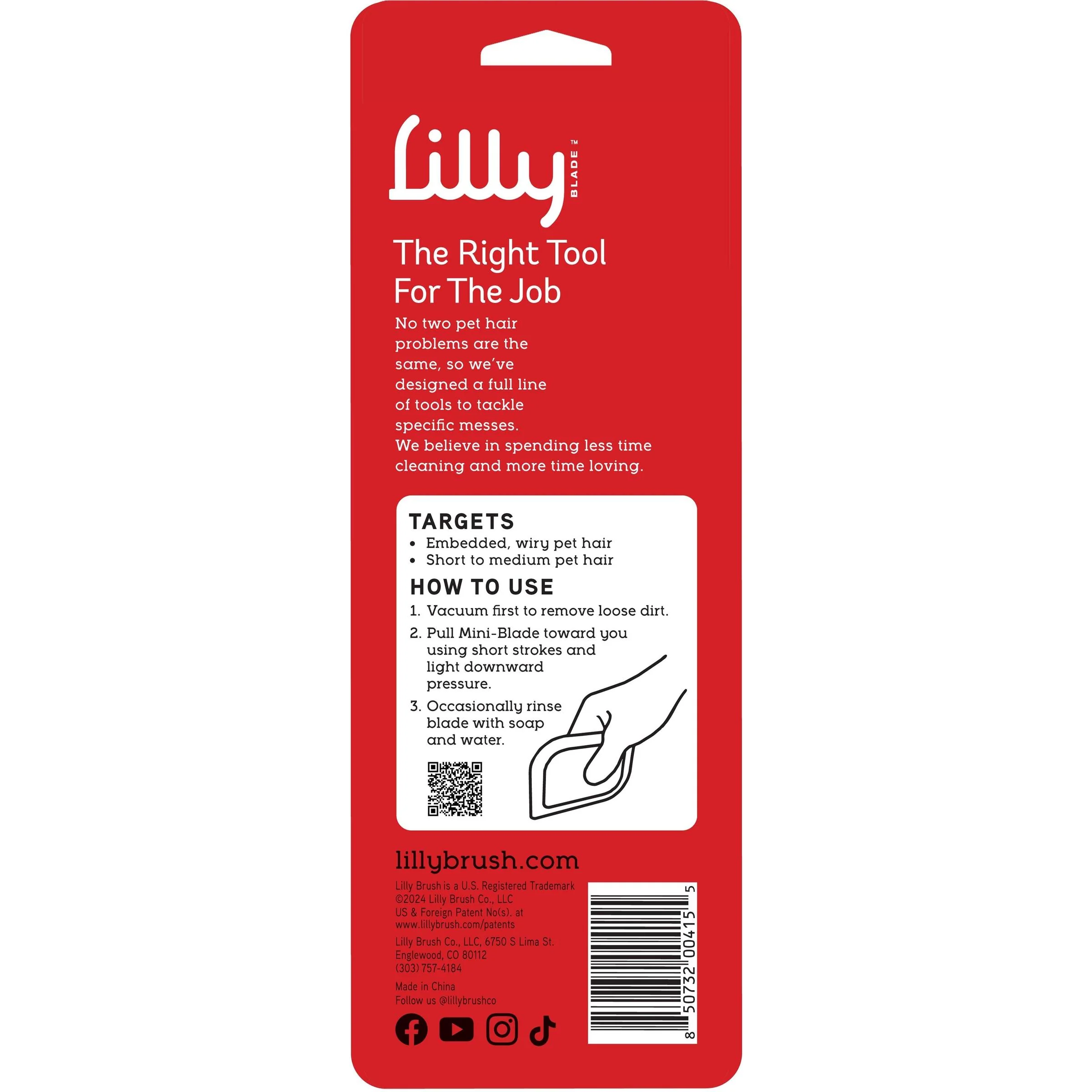 Pet Hair Clean-up Mini Blade - Image 7