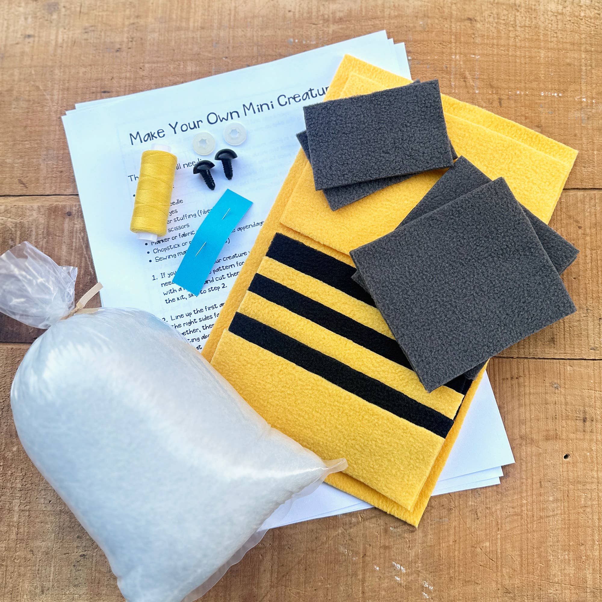 Mini Creature Kit - Yellow & Black - Image 4