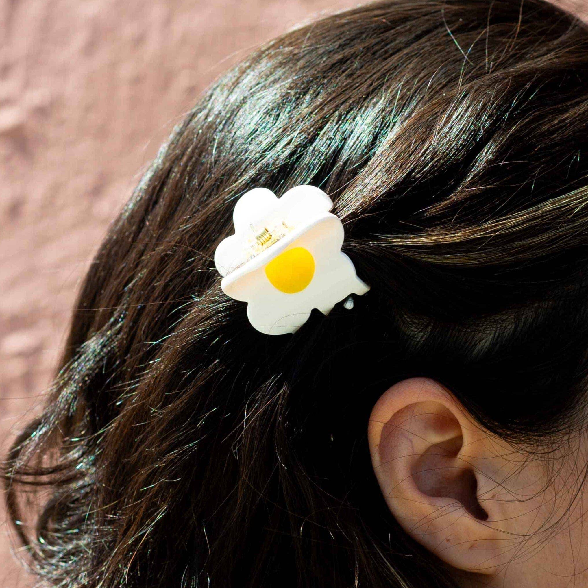 Mini Flower Hair Claw - Image 2