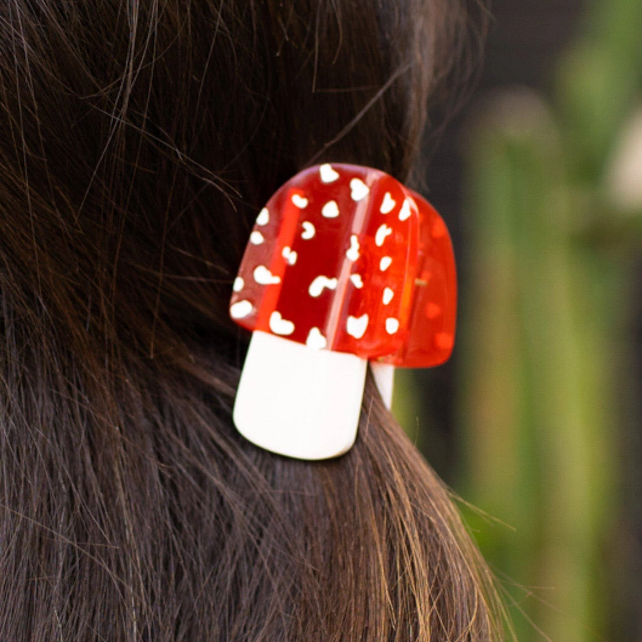 Mini Mushroom Hair Claw - Image 3