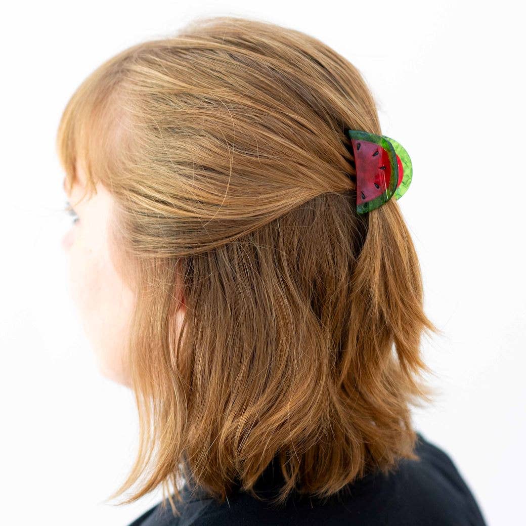Mini Watermelon Hair Claw - Image 2