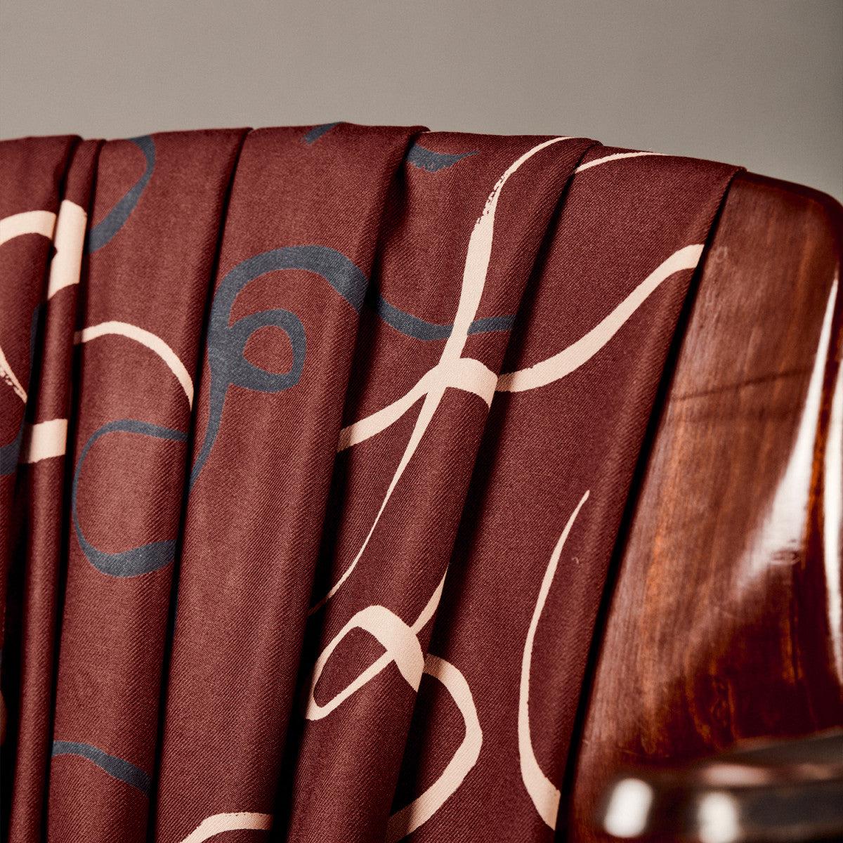 Misty Rust Viscose Twill - Image 3