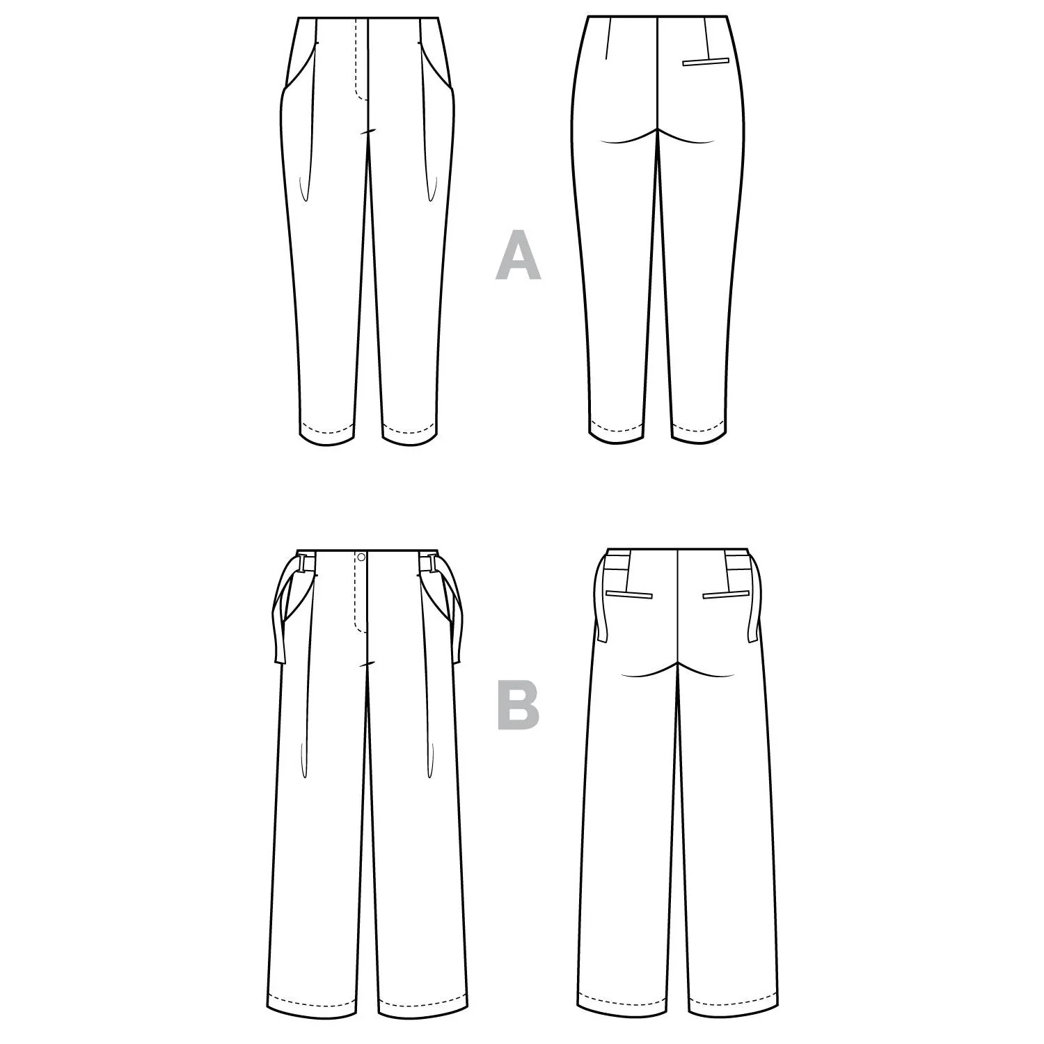 Mitchell Trousers Pattern - PDF DOWNLOAD - Image 13